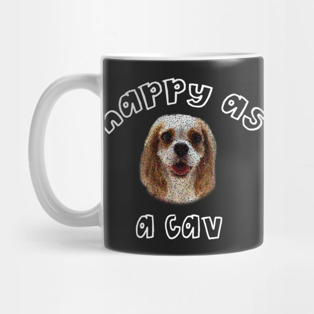 Happy as a Cav Smiling Spaniel by teesbyfifi